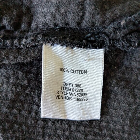 Nordstrom Black Collared Button Down Cotton Corduroy Vest XL - Picture 6 of 10